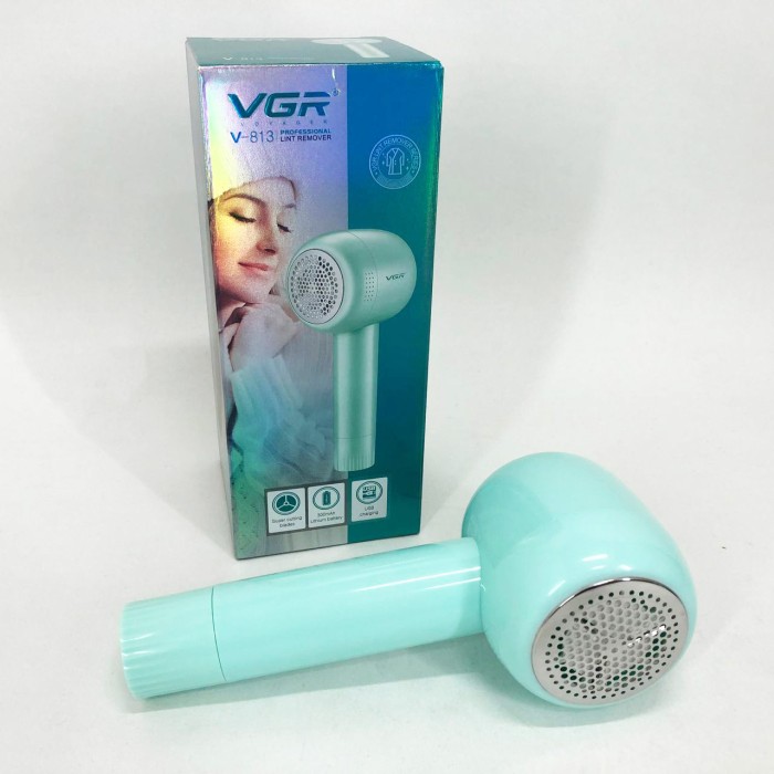 Потужна USB машинка для чищення катишків VGR V-813, Якісна машинка для збору катишків WZ-25