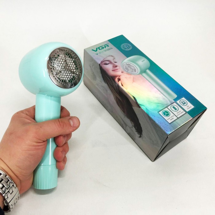 Потужна USB машинка для чищення катишків VGR V-813, Якісна машинка для збору катишків WZ-25