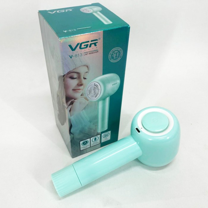 Потужна USB машинка для чищення катишків VGR V-813, Якісна машинка для збору катишків WZ-25