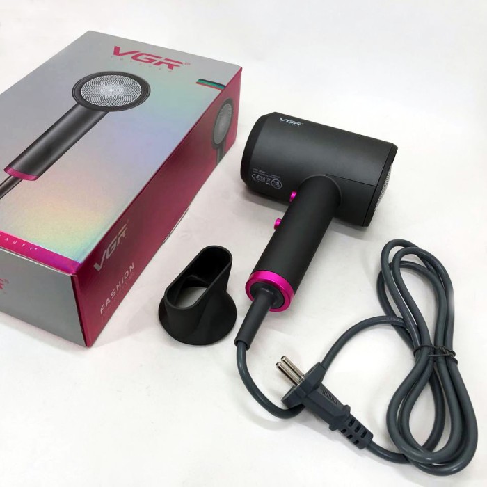 Електричний фен для укладання VGR, Хороший електричний фен без шкоди для волосся KN-49