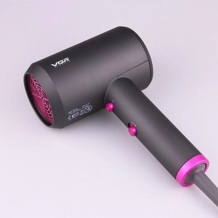 Фен електричний з насадками VGR V-400 2000 Вт, Електрофен з насадками, Фени для сушіння волосся NO-10