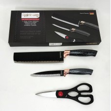 Нержавіючий кухонний ніж Rainberg RB-8803, Універсальний набір ножів, Комплект гострих ножів для кухні GT-14