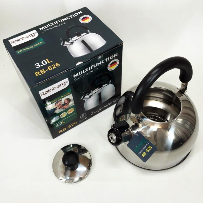 Гарний чайник зі свистком, Чайник зі сигналом, Чайники наплитні Кухонний газовий EG-83