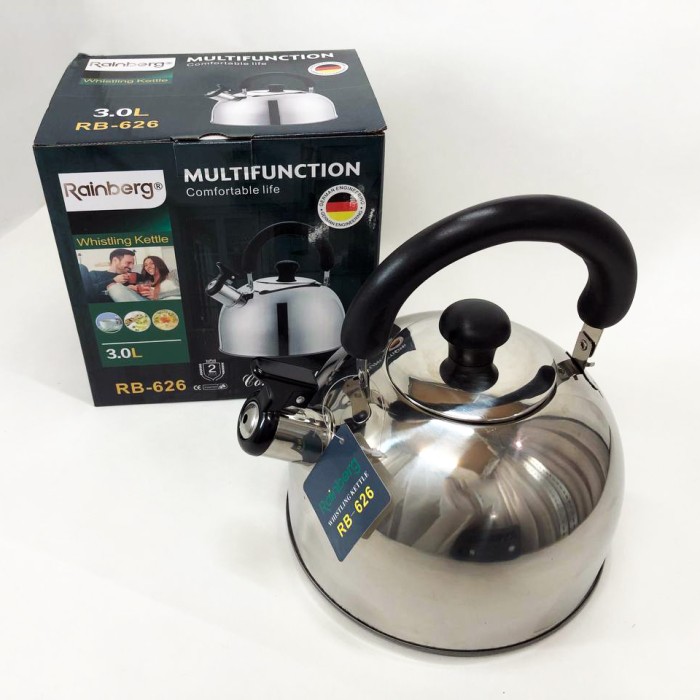 Гарний чайник зі свистком, Чайник зі сигналом, Чайники наплитні Кухонний газовий EG-83