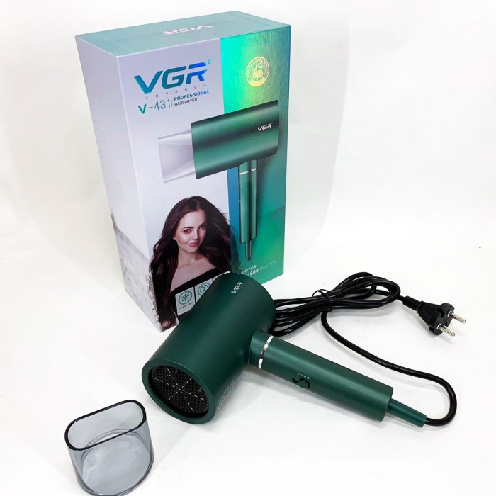 Фен з холодним повітрям для укладання VGR V-431 1600-1800 Вт, Зручний фен для домашнього використання EQ-91