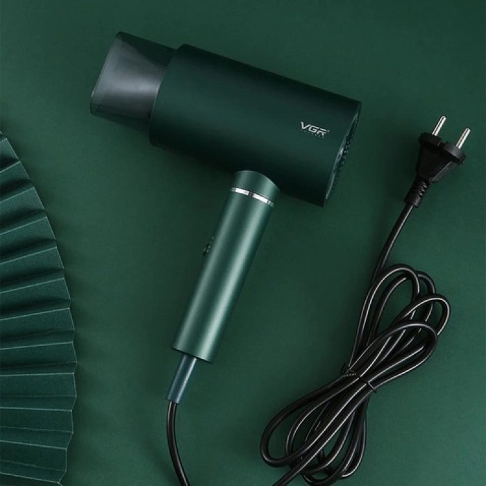 Фен з холодним повітрям для укладання VGR V-431 1600-1800 Вт, Зручний фен для домашнього використання EQ-91