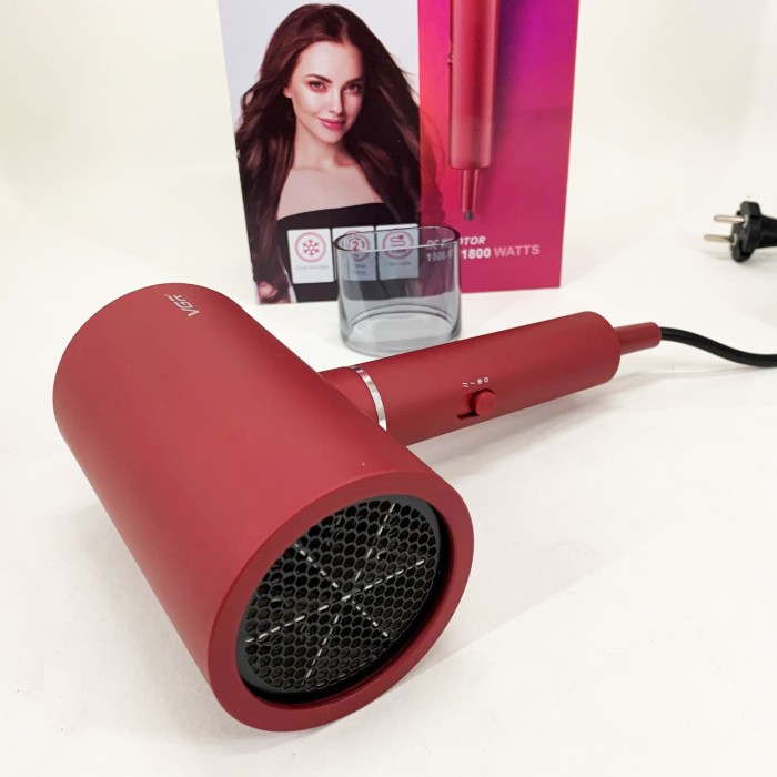 Хороший електричний фен VGR V-431, Портативний фен з насадками Хороший для волосся YK-98