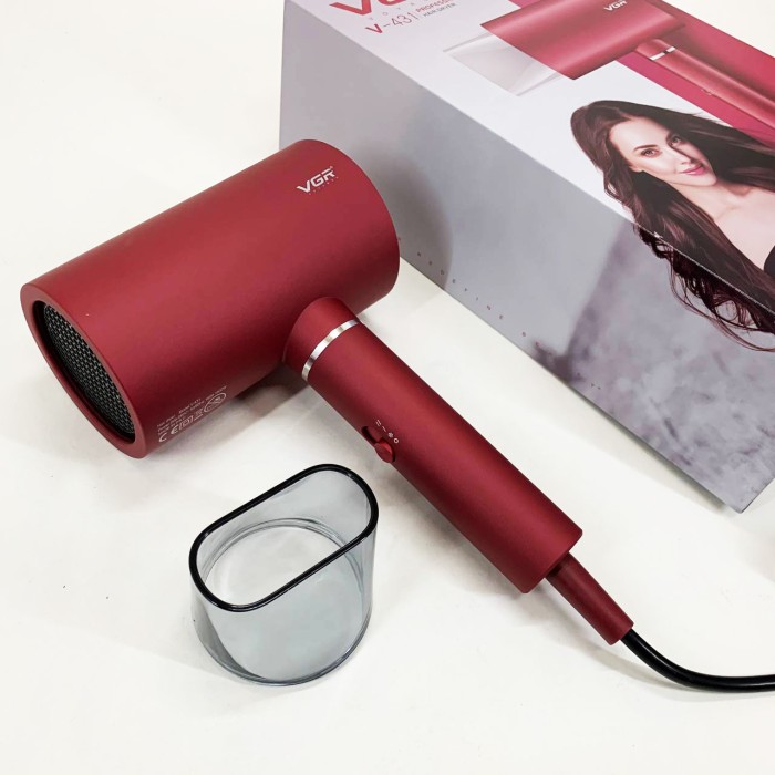 Хороший електричний фен VGR V-431, Портативний фен з насадками Хороший для волосся YK-98