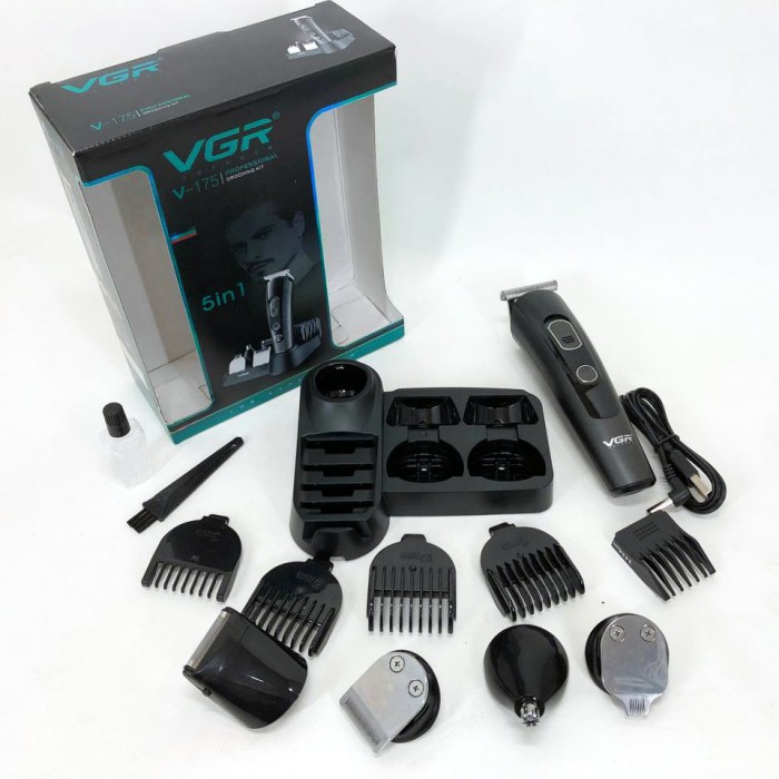 Бездротовий тример для стрижки та гоління, Тример з регульованою довжиною, Машинка для підстригання LX-11