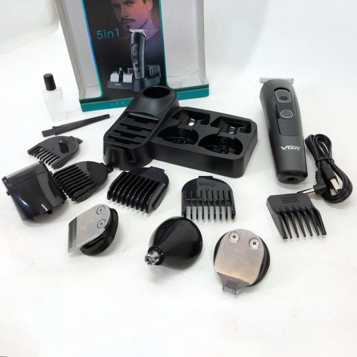 Тример для складної стрижки волосся VGR V-175, Набір машинок для стрижки, Хороший бездротовий тример FH-13