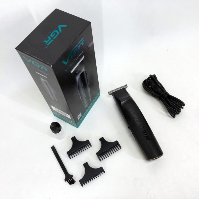 Бездротовий професійний тример для чоловічої стрижки VGR V-229, Машинка для стрижки волосся хороша VX-24