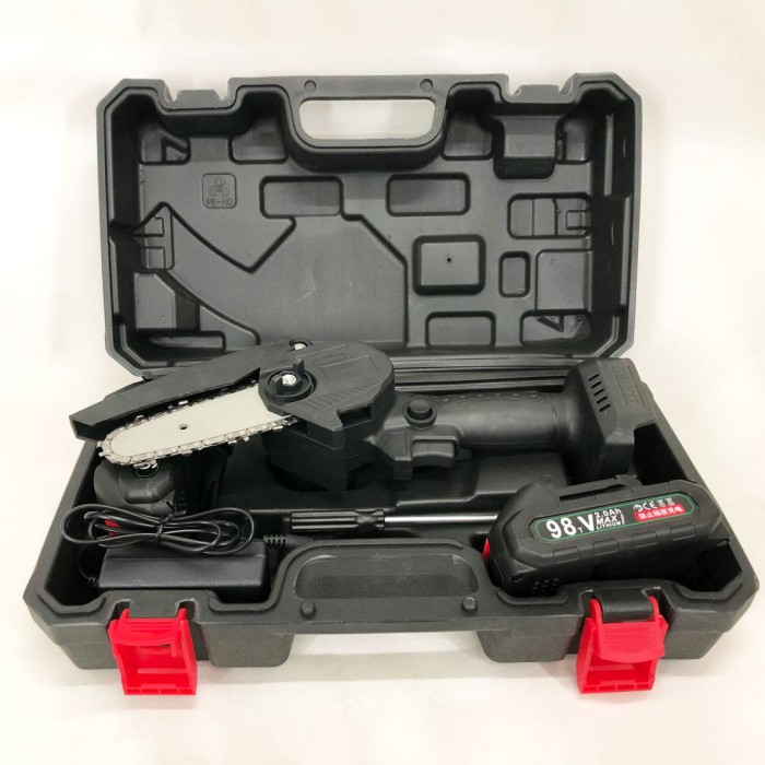 Акумуляторна ланцюгова пила, Електрична пила для рубки дров, Ручна електропила для дерева VZ-74