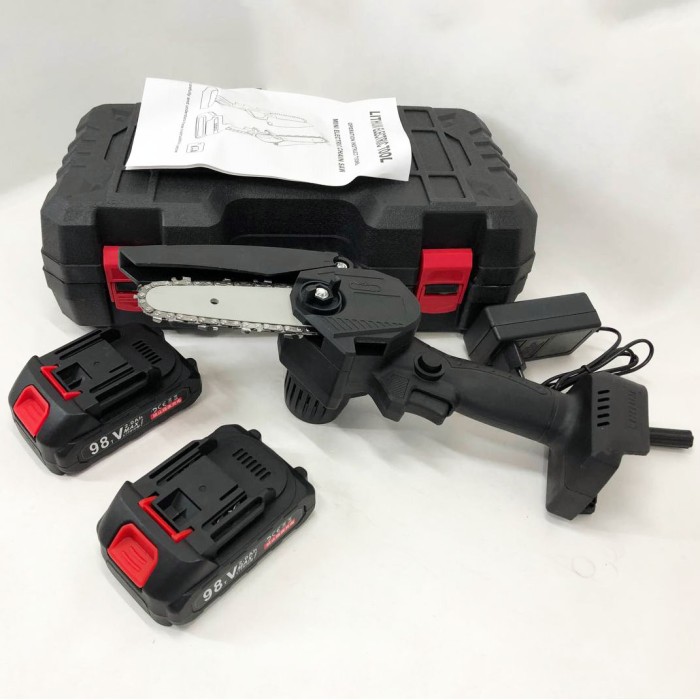 Пила для дерева на батарейках 10, Ручна електрична пила для гілок заготівлі дров на дачі ZY-25