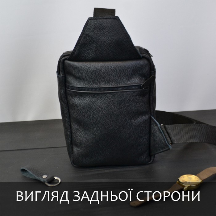Чоловіча міська сумка крос-боді, Сумка мішок через плече чоловіча, Сумки слінг чоловічі крос боді SC-90