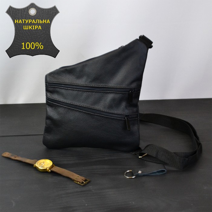 Чоловіча міська сумка крос-боді, Чоловіча вулична сумка через плече плечова слінг IF-67