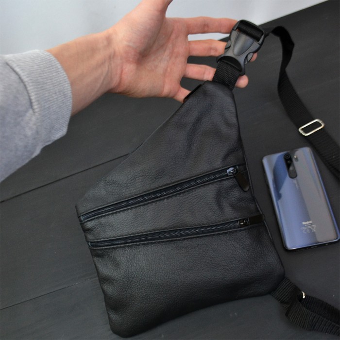 Чоловіча міська сумка крос-боді, Чоловіча вулична сумка через плече плечова слінг IF-67