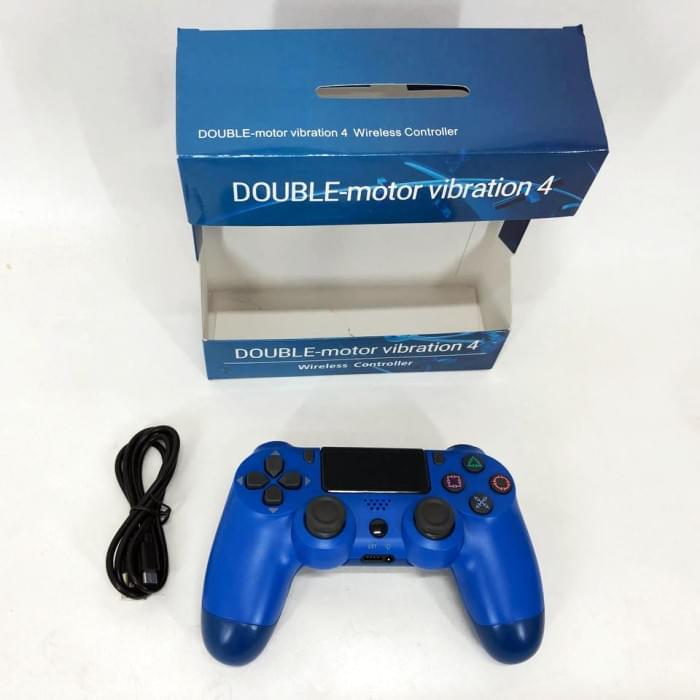 Джойстик DOUBLESHOCK для PS 4, бездротовий ігровий геймпад PS4/PC акумуляторний джойстик. GI-980 Колір синій