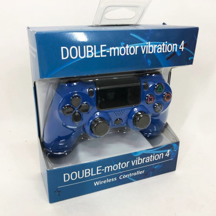 Джойстик DOUBLESHOCK для PS 4, бездротовий ігровий геймпад PS4/PC акумуляторний джойстик. Колір синій OD-11