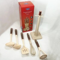 Набір кухонний лопатка Magio MG-1124, Набір силіконових кухонних інструментів для кулінарії KX-62