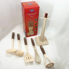 Набір кухонний лопатка Magio MG-1124, Набір силіконових кухонних інструментів для кулінарії KX-62