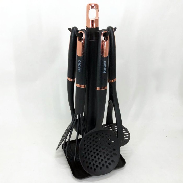 Набір силіконових кухонних інструментів для кулінарії, Кухонне приладдя лопатка, Набір кухонний лопатка TC-67