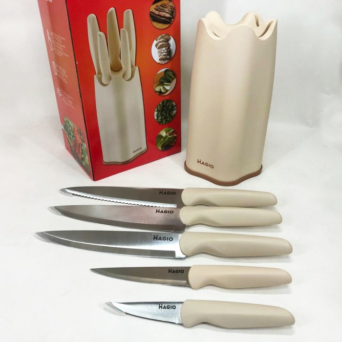 Набір ножиків для кухні Magio, Кухонний ніж універсальний, Набір кулінарних ножів PA-19