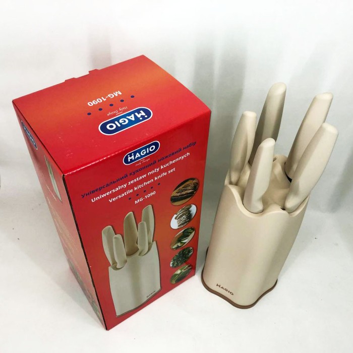 Набір ножиків для кухні Magio, Кухонний ніж універсальний, Набір кулінарних ножів PA-19