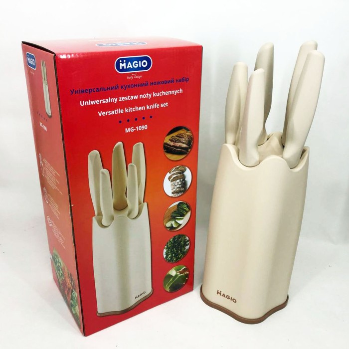 Набір ножиків для кухні Magio, Кухонний ніж універсальний, Набір кулінарних ножів PA-19