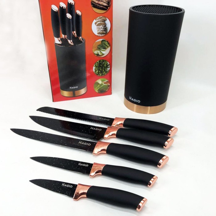 Кухонні ножі для готування Magio, Професійний кухонний набір ножів, Набір ножів для домашнього кухаря PV-95