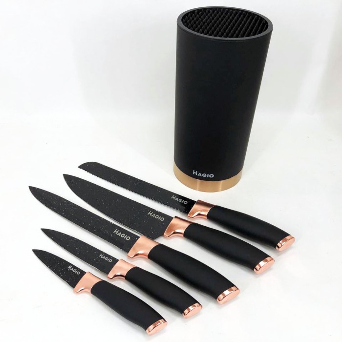 Кухонні ножі для готування Magio, Професійний кухонний набір ножів, Набір ножів для домашнього кухаря PV-95
