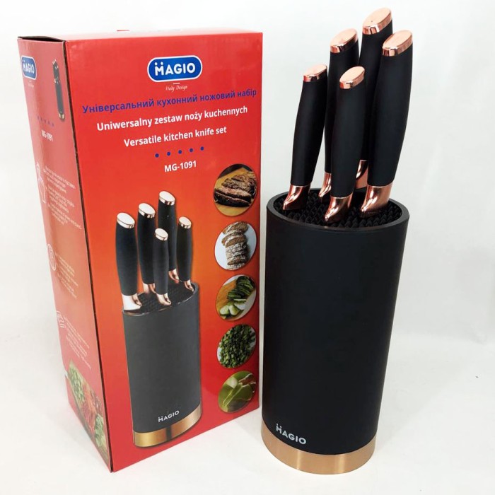 Кухонні ножі для готування Magio, Професійний кухонний набір ножів, Набір ножів для домашнього кухаря PV-95
