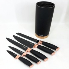 Набір ножів для кухарів, Ексклюзивні кухонні ножі, Універсальний набір ножів, Сталеві кухонні ножі GR-40