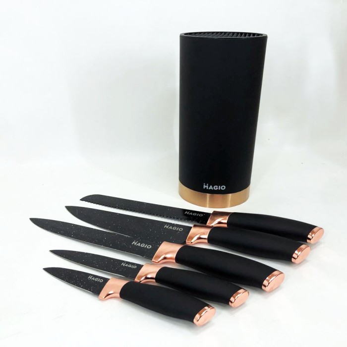 Набір ножів для кухарів, Ексклюзивні кухонні ножі, Універсальний набір ножів, Сталеві кухонні ножі GR-40