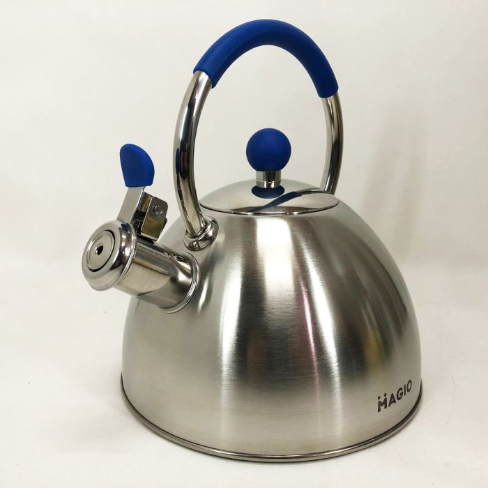 Чайник зі свистком нержавіюча сталь Magio MG-1190 2.5 л, Чайники зі свистком заварювальні чайники JK-80