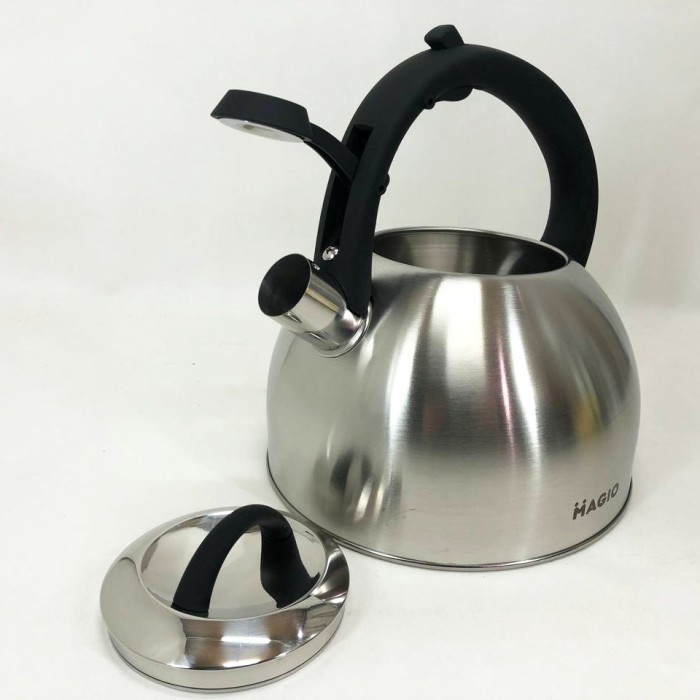 Чайник для плити з гучним свистком Magio MG-1192 2.5 л, Чайник на плиту для кухні SE-23