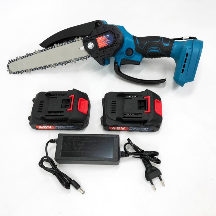 Акумуляторна пила з двома акб, Пила для ремонту з акумулятором для дерев на акумуляторі EX-28