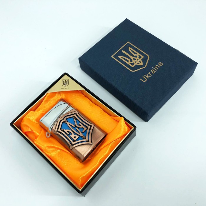 Оригінальна запальничка подарунок чоловіку HL-4112-4, Чудовий подарунок фірмова запальничка CV-87