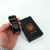 Вічна електронна запальничка HL-442, Подарунок коханому запальничка сенсорна ZO-13