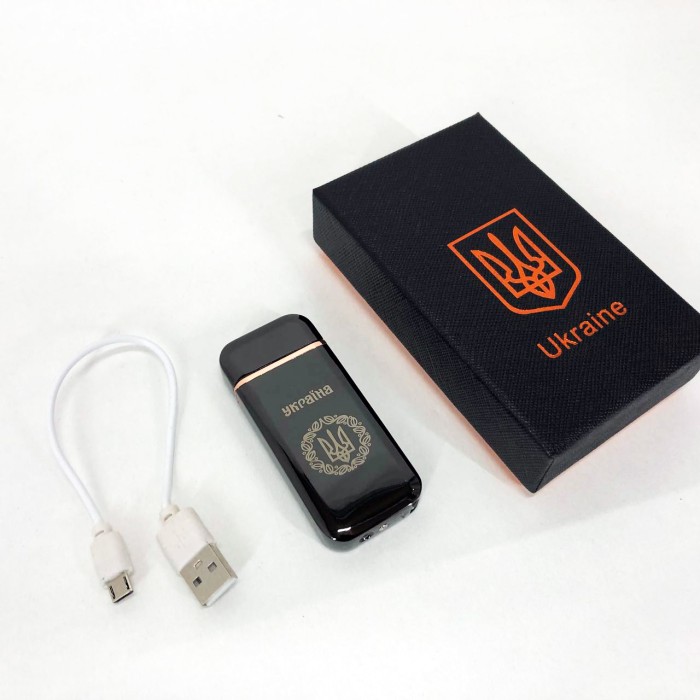 Запальничка на подарунок електрична, USB запальничка Стильна в подарунок OB-18