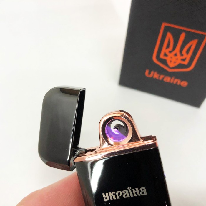 Запальничка на подарунок електрична, USB запальничка Стильна в подарунок OB-18