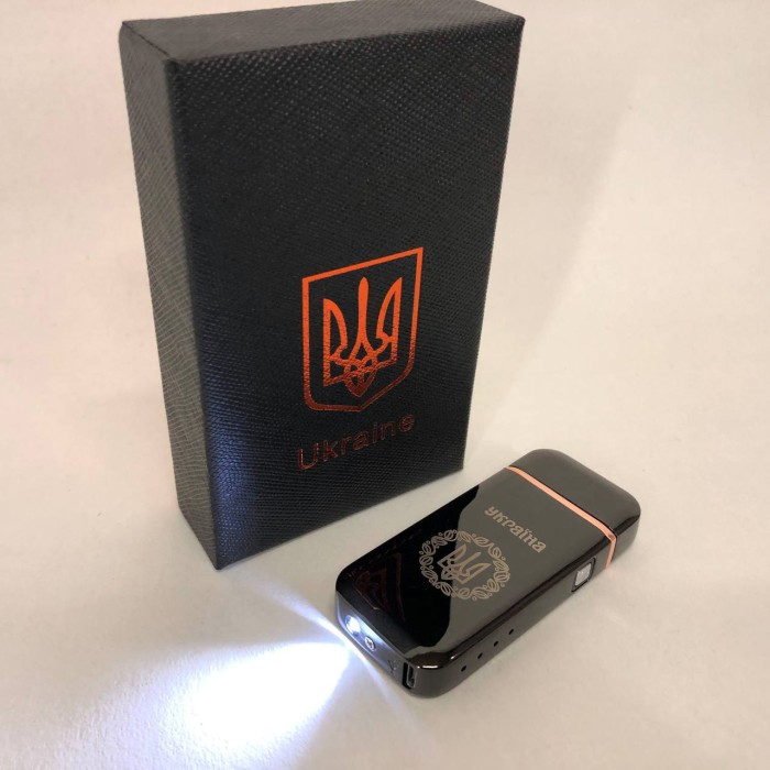 Запальничка на подарунок електрична, USB запальничка Стильна в подарунок OB-18