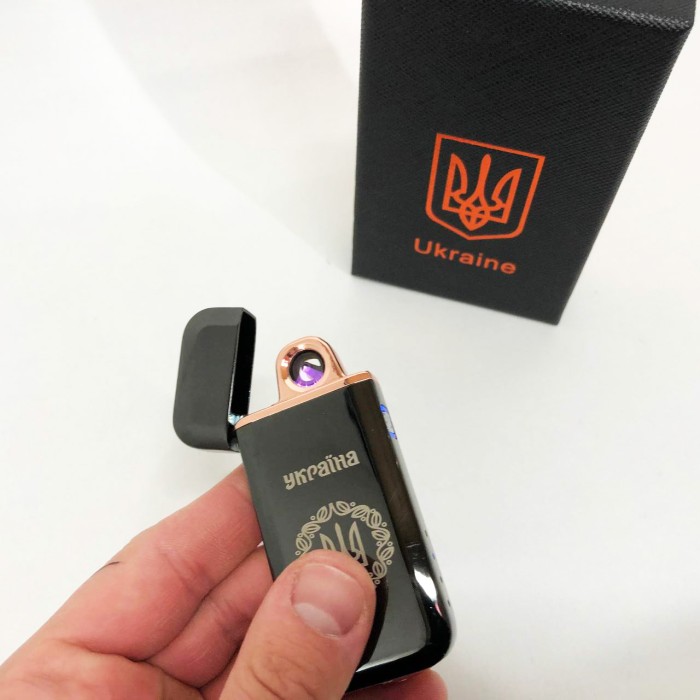 Запальничка на подарунок електрична, USB запальничка Стильна в подарунок OB-18