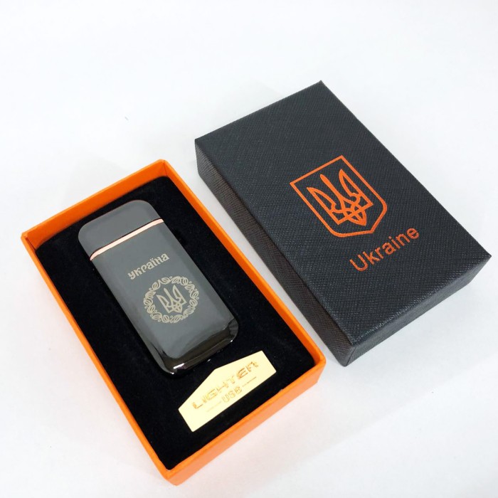 Запальничка на подарунок електрична, USB запальничка Стильна в подарунок OB-18