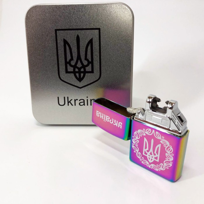 Дугова металева електроімпульсна usb запальничка HL-447, Запальничка подарунок на JP-510 день народження