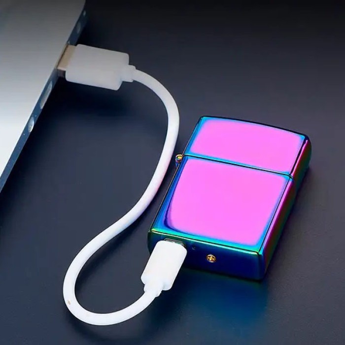 Запальничка Lighter з підзарядкою від USB, Електронна акумуляторна запальничка сенсорна IT-63