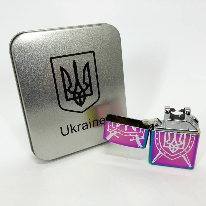 Подарунок курцеві запальничка HL-446, Запальничка USB з індикатором заряду, Запальнички з юсб зарядкою BW-39
