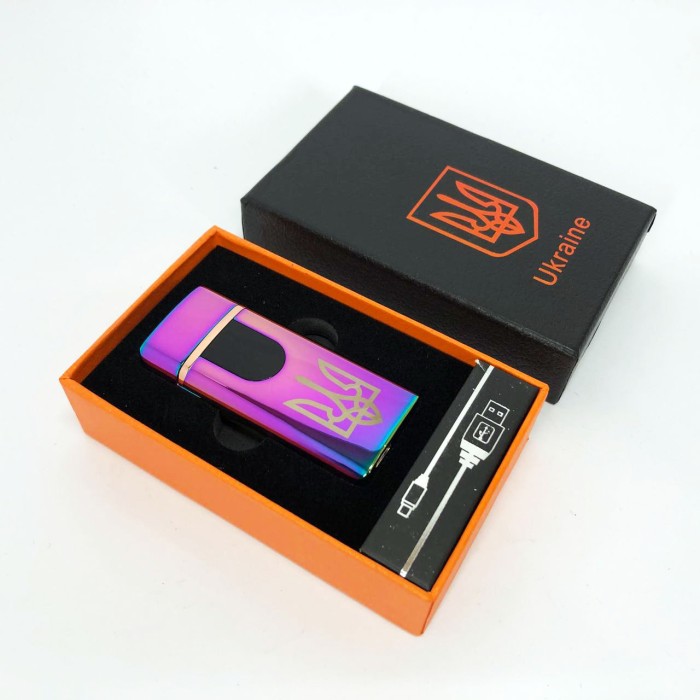 Чудовий подарунок для чоловіка запальничка HL-431, Вічна запальничка usb MJ-356 з акумулятором