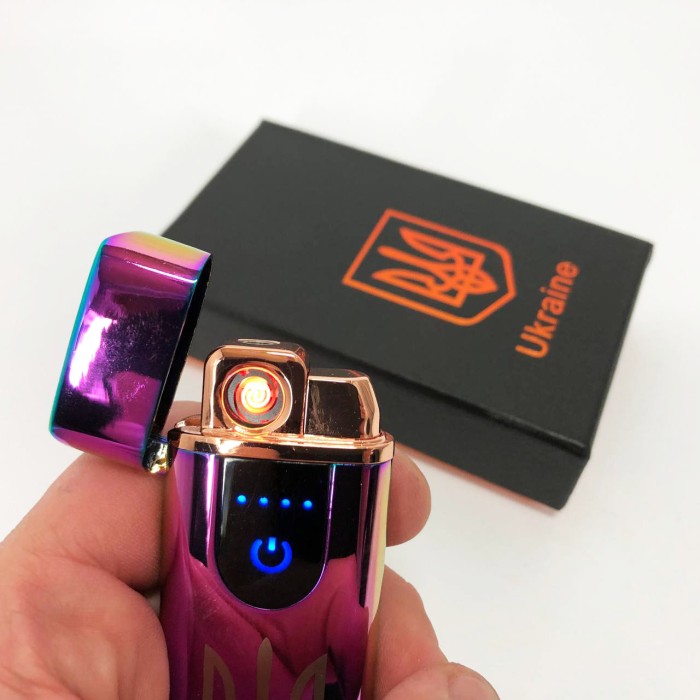 Запальничка на подарунок електрична HL-431, Електронна акумуляторна запальничка Сувенір DK-15