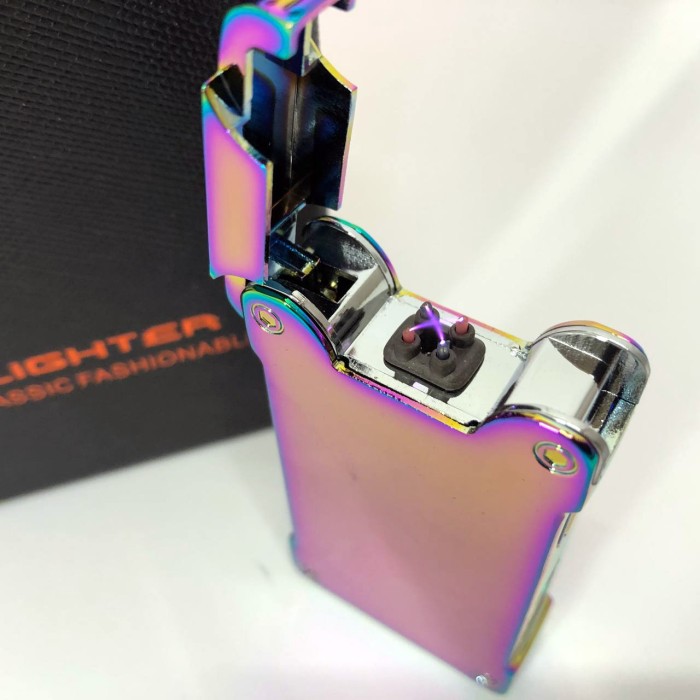 Запальничка на зарядці LIGHTER HL-437, Електронна імпульсна запальничка, TM-742 USB запальничка