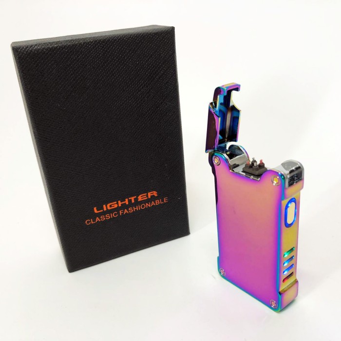 Запальничка на зарядці LIGHTER HL-437, Електронна імпульсна запальничка, TM-742 USB запальничка